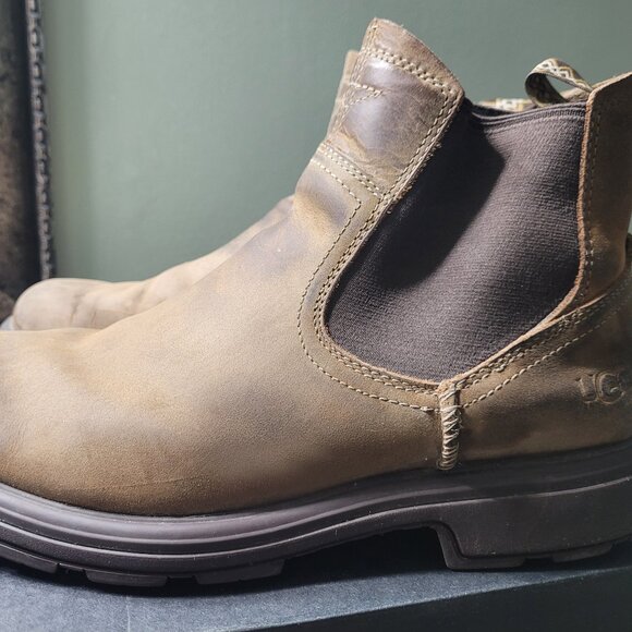 Men's Leather UGG Biltmore Chelsea Boots - Size 9 - Picture 1 of 7